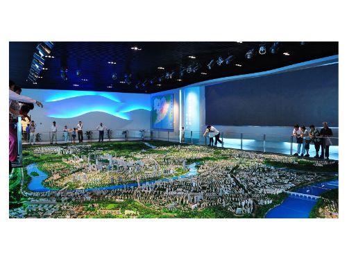 城(chéng)市规划仿真模型6